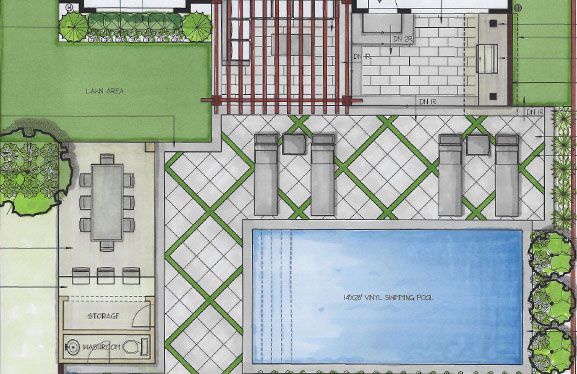 landscape design and build floorplan