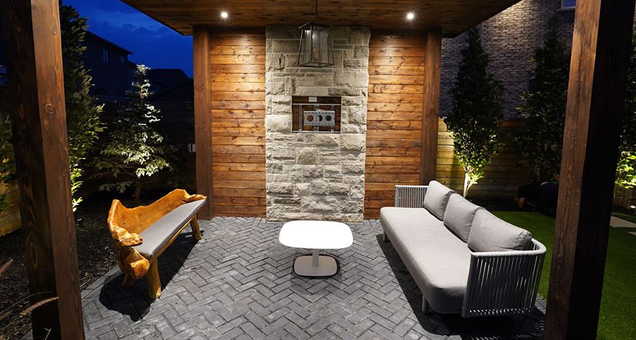 landscaping company in Mississauga building cabana